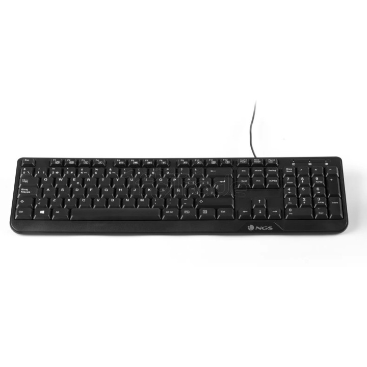 Pack 2en1 (Clavier/Souris) NGS Cocoa (Noir) | Ordiland