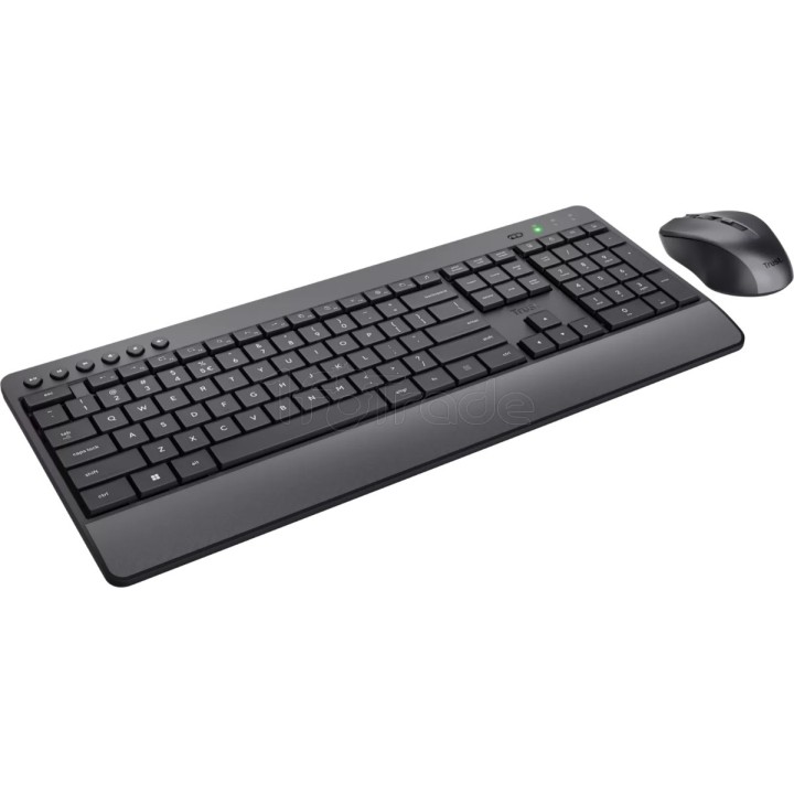 Pack 2en1 (Clavier/Souris) sans fil Trust Trezo (Noir) | Ordiland