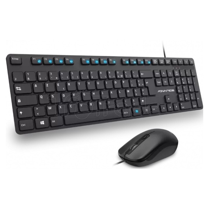 Pack 2en1 (Clavier/Souris) Advance WorkMate Plus | Ordiland