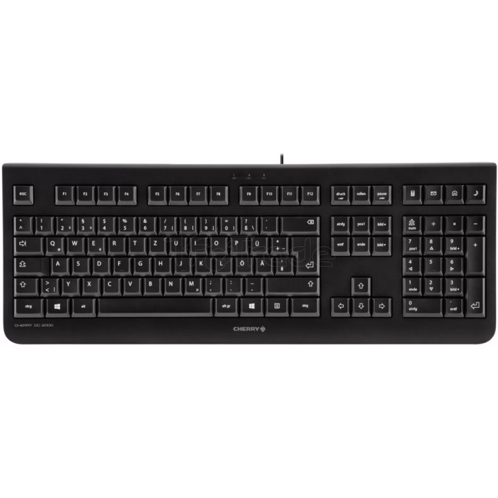 Pack 2en1 (Clavier/Souris) Cherry DC-2000 (Noir) | Ordiland