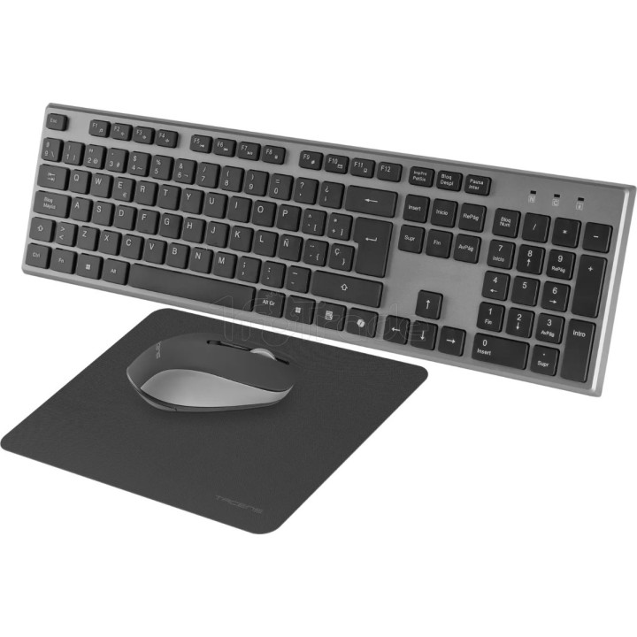 Pack 3en1 (Clavier/Souris/Tapis) Tacens Zenith | Ordiland