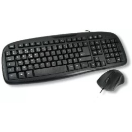 Pack 2en1 (Clavier/Souris) MCL Samar ACK-2012/N (Noir) | Ordiland