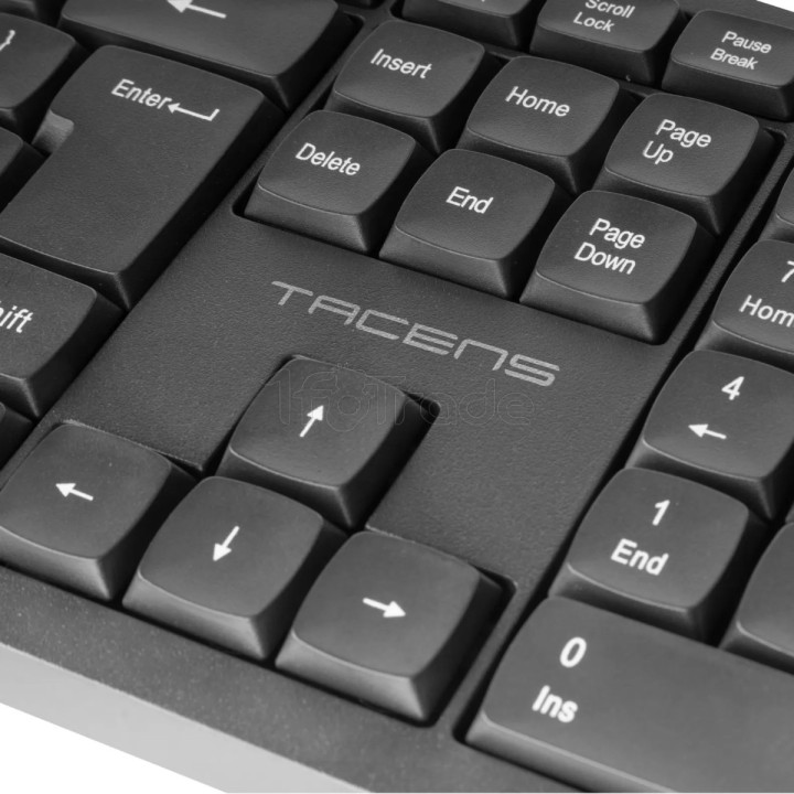 Pack 2en1 (Clavier/Souris) Tacens ACP02 (Noir) | Ordiland