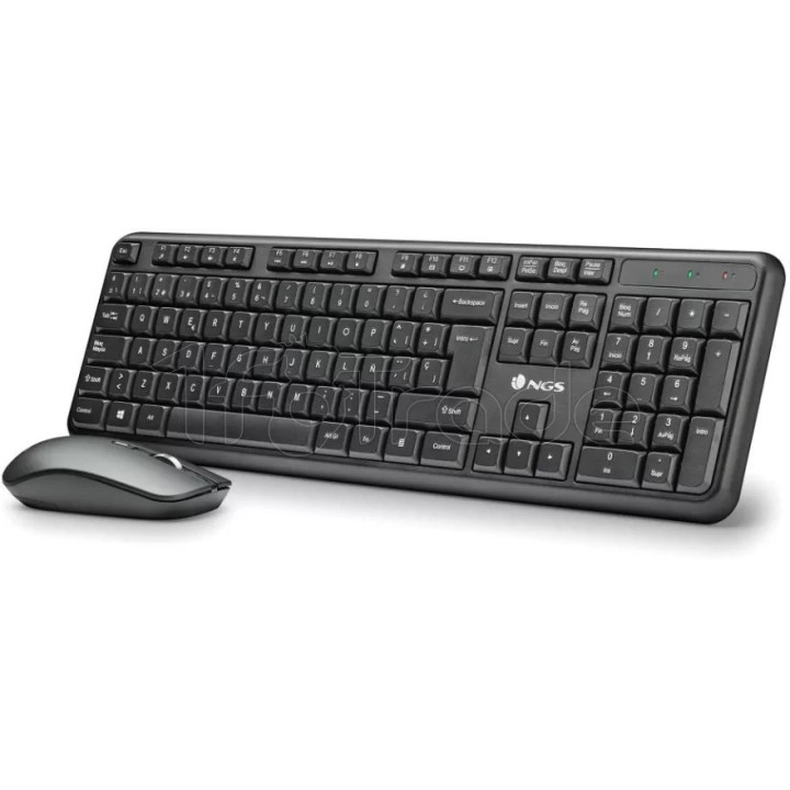 Pack 2en1 (Clavier/Souris) sans fil NGS Serenity | Ordiland