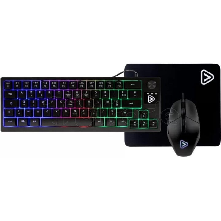 Pack Gamer 3en1 (Clavier/Souris/Tapis) OnLan PG-7 | Ordiland