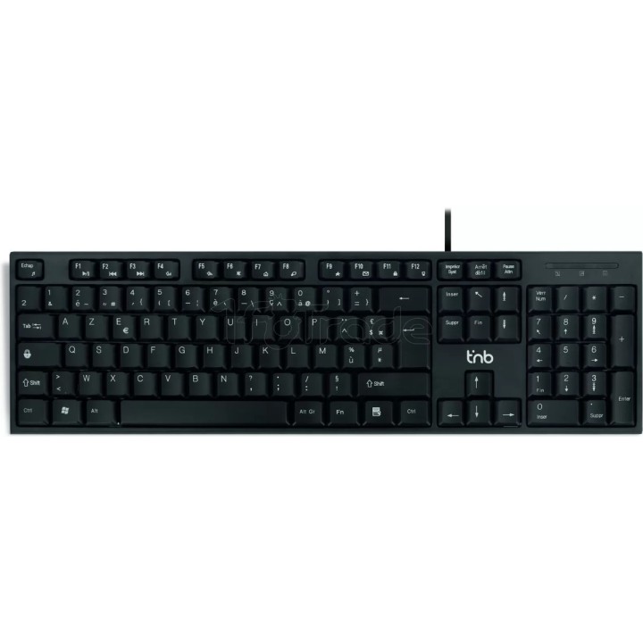 Pack 2en1 (Clavier/Souris) T'nB Classy (Noir) | Ordiland