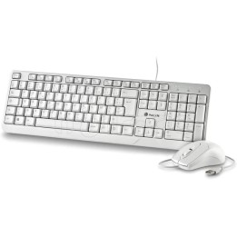 Pack 2en1 (Clavier/Souris) NGS Cocoa (Blanc) | Ordiland