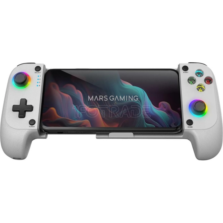 Manette de jeu sans fil Mars Gaming MGP-X (Blanc) | Ordiland