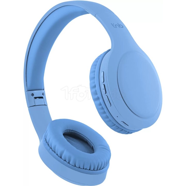Casque Micro sans fil Bluetooth T'nB Tonality (Bleu) | Ordiland