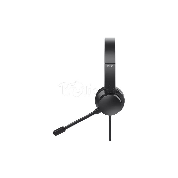 Casque Micro Trust Ayda PC (Noir) | Ordiland