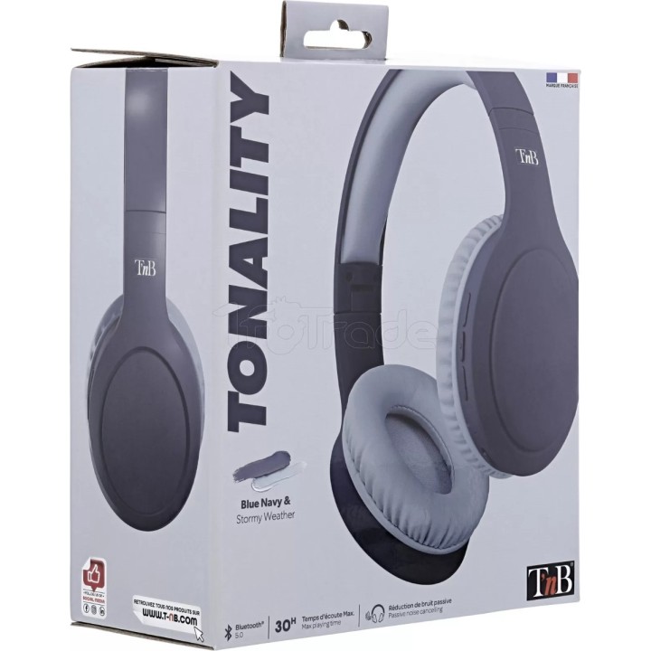 Casque Micro sans Fil Bluetooth T'nB Tonality Max | Ordiland