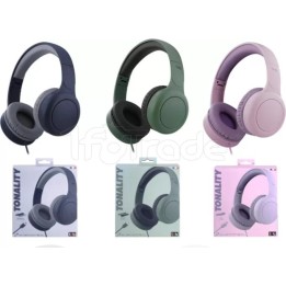 Casque Micro filaire T'nB Tonality (Bleu) | Ordiland