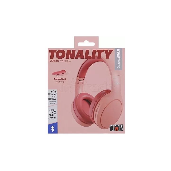Casque Micro sans fil Bluetooth T'nB Tonality Max | Ordiland