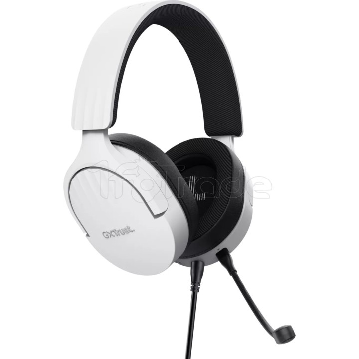 Casque Micro filaire Trust GXT 489 Fayzo (Blanc) | Ordiland