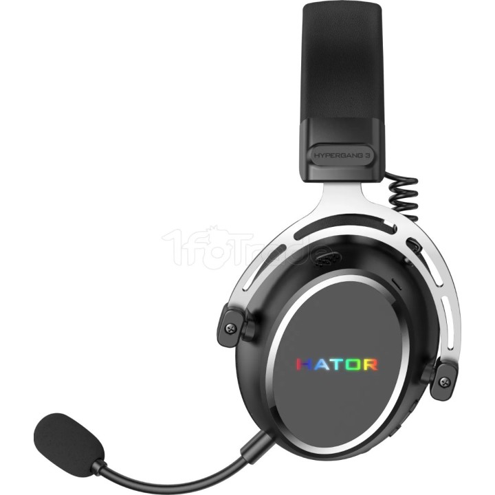 Casque Gamer sans fil Hator Hypergang 3 (Noir) | Ordiland