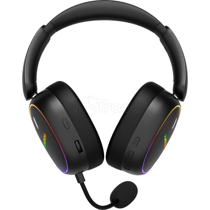 Casque Gamer sans fil Hator Phoenix 2 (Noir) | Ordiland