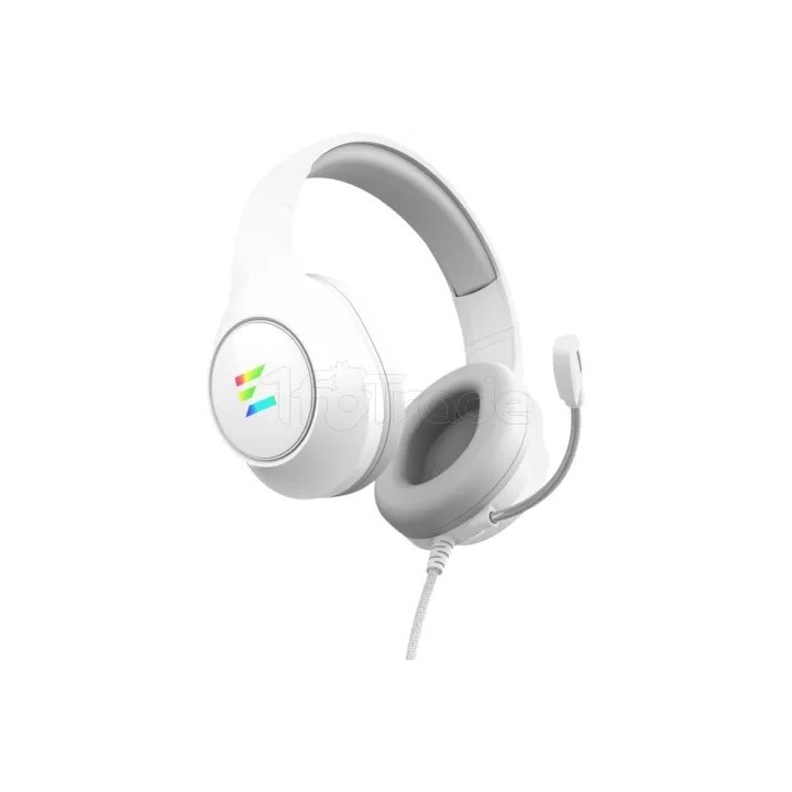 Casque Gamer filaire Zalman HPS310 RGB (Blanc) | Ordiland