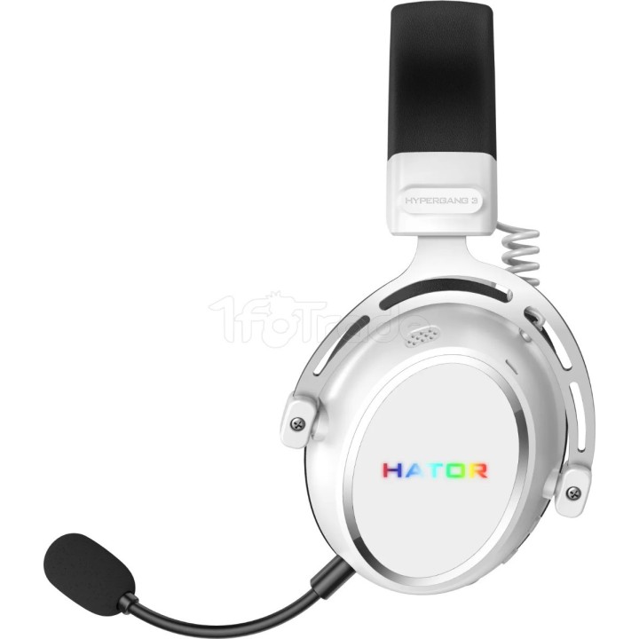 Casque Gamer sans fil Hator Hypergang 3 (Blanc) | Ordiland