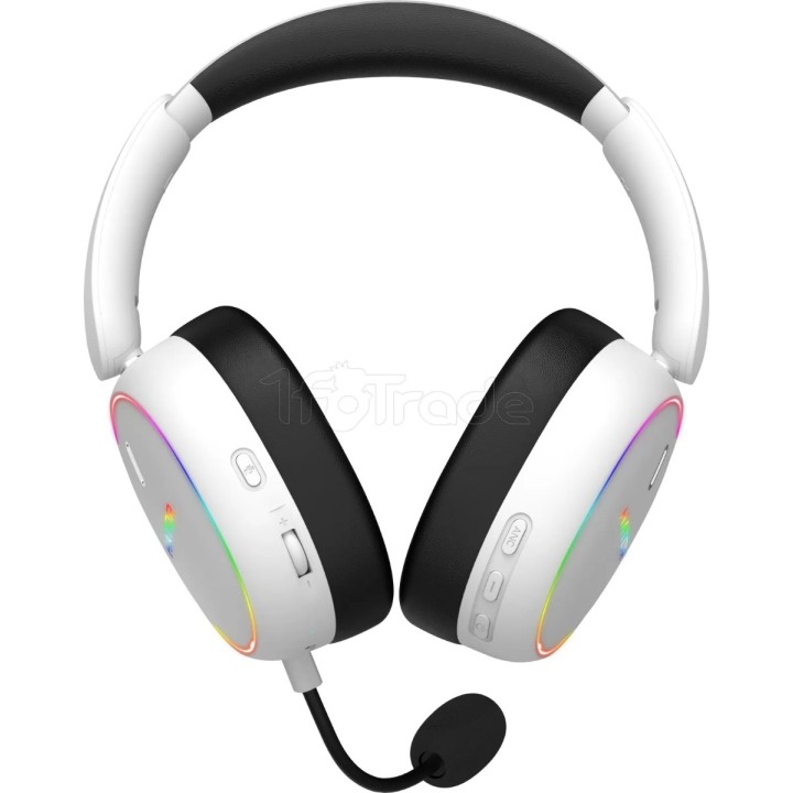 Casque Gamer sans fil Hator Phoenix 2 (Blanc) | Ordiland