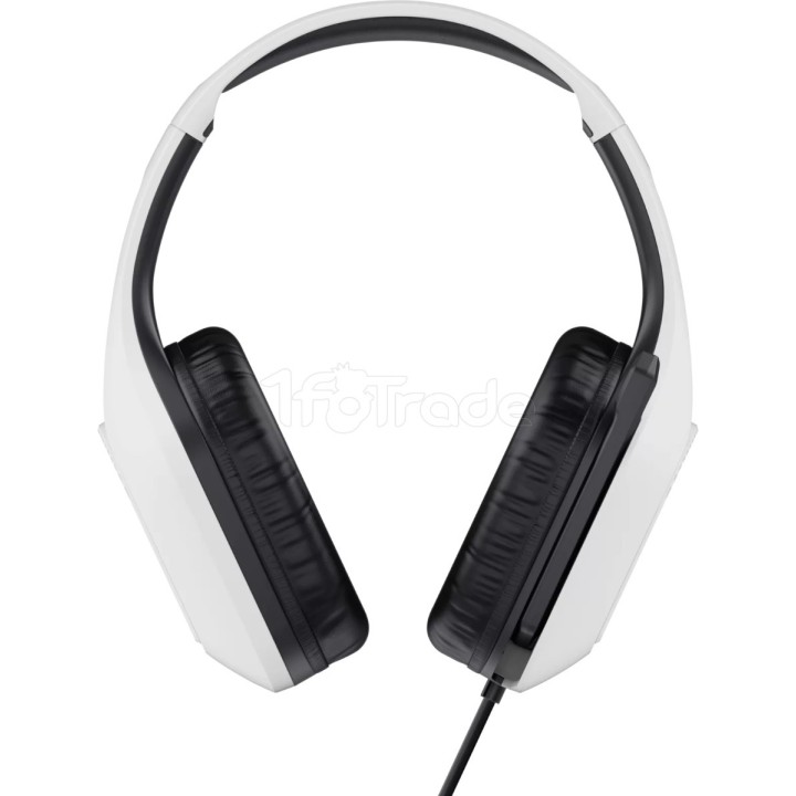 Casque Gamer filaire Trust GXT 415 Zirox (Blanc) | Ordiland