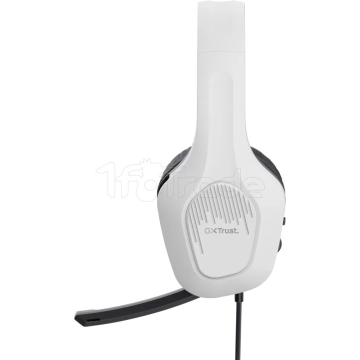 Casque Gamer filaire Trust GXT 415 Zirox (Blanc) | Ordiland