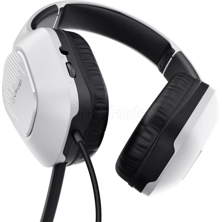 Casque Gamer filaire Trust GXT 415 Zirox (Blanc) | Ordiland