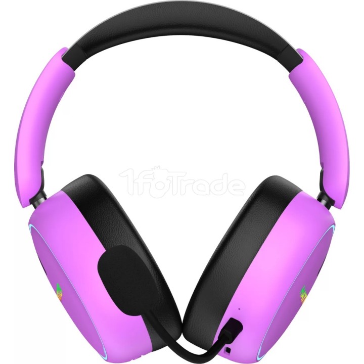 Casque Gamer sans fil Hator Phoenix 2 (Violet) | Ordiland