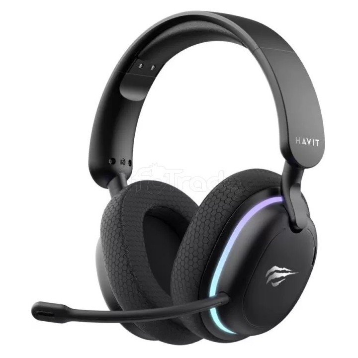 Casque Gamer sans fil Havit Fuxi H7 RGB (Noir) | Ordiland