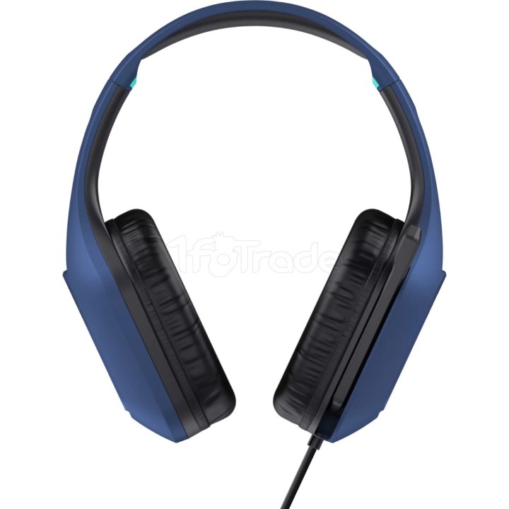 Casque Gamer filaire Trust GXT 415 Zirox (Bleu) | Ordiland