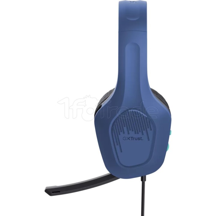 Casque Gamer filaire Trust GXT 415 Zirox (Bleu) | Ordiland