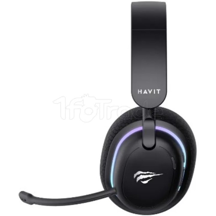 Casque Gamer sans fil Havit Fuxi H7 RGB (Noir) | Ordiland