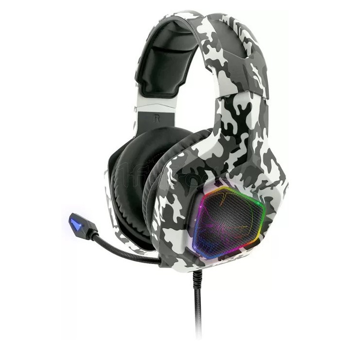 Casque Gamer filaire Spirit of Gamer Elite-H50 (Blanc) | Ordiland