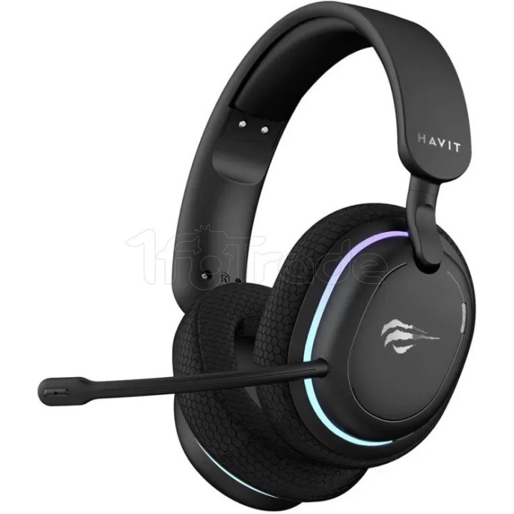 Casque Gamer sans fil Havit Fuxi H7 RGB (Noir) | Ordiland