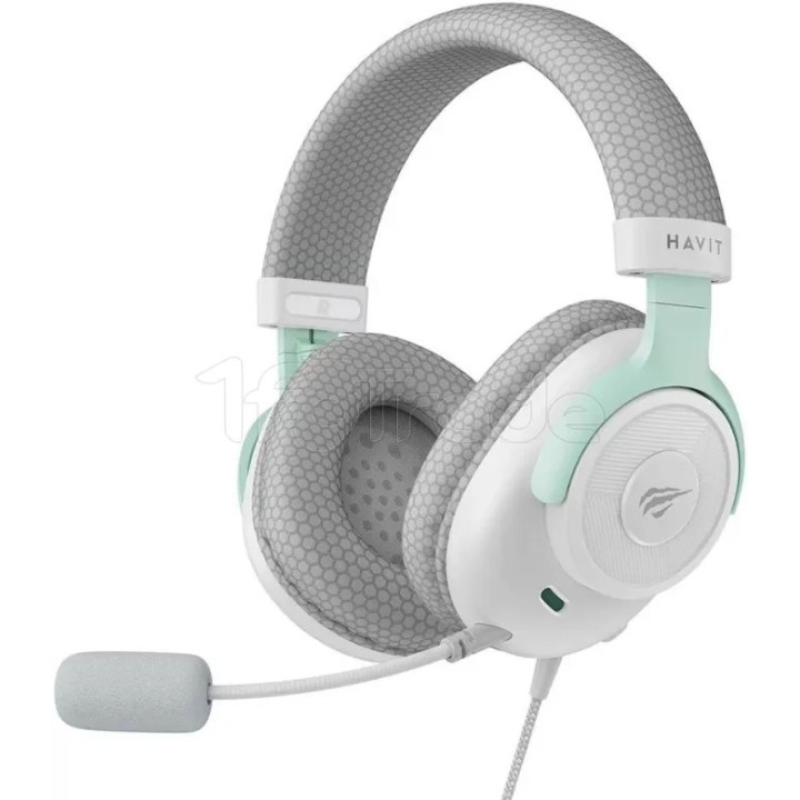 Casque Gamer filaire Havit H2230E (Gris) | Ordiland
