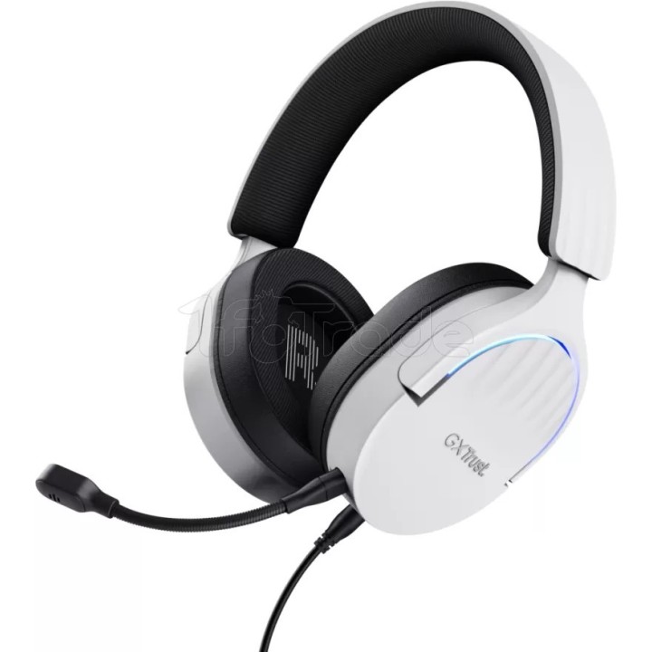 Casque Gamer filaire Trust GXT 490 Fayzo (Blanc) | Ordiland