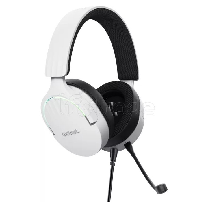 Casque Gamer filaire Trust GXT 490 Fayzo (Blanc) | Ordiland