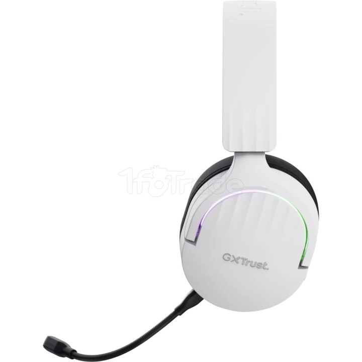 Casque Gamer sans fil Trust GXT 491 Fayzo (Blanc) | Ordiland