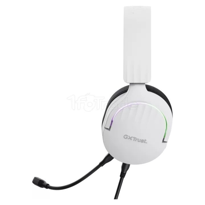 Casque Gamer filaire Trust GXT 490 Fayzo (Blanc) | Ordiland