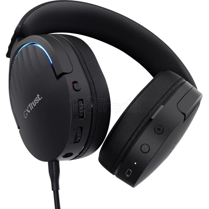 Casque Gamer sans fil Trust GXT 491 Fayzo (Noir) | Ordiland