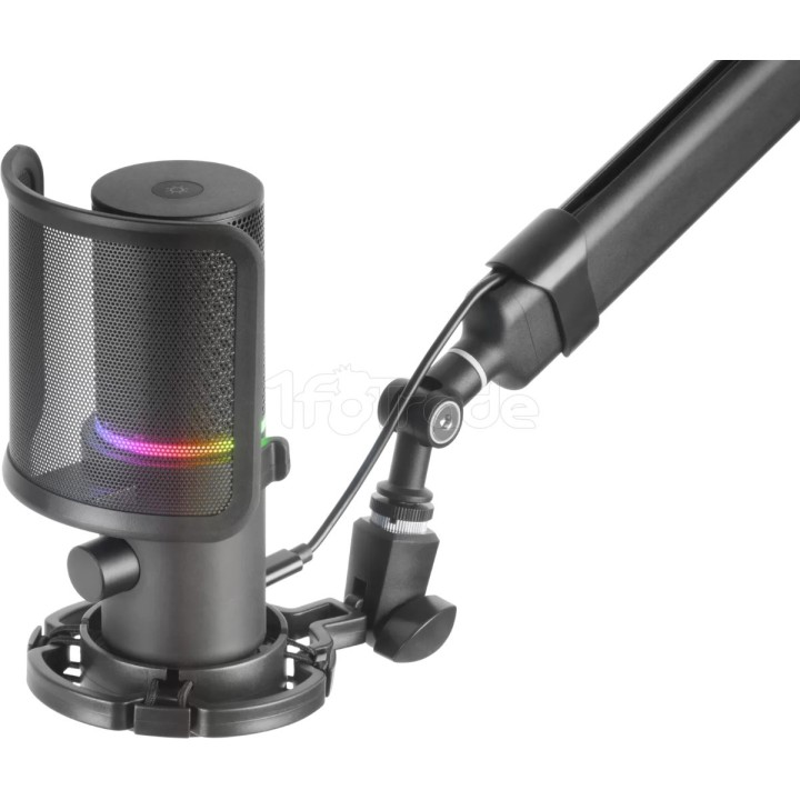 Microphone Mars Gaming MMIC-XT RGB avec bras de | Ordiland