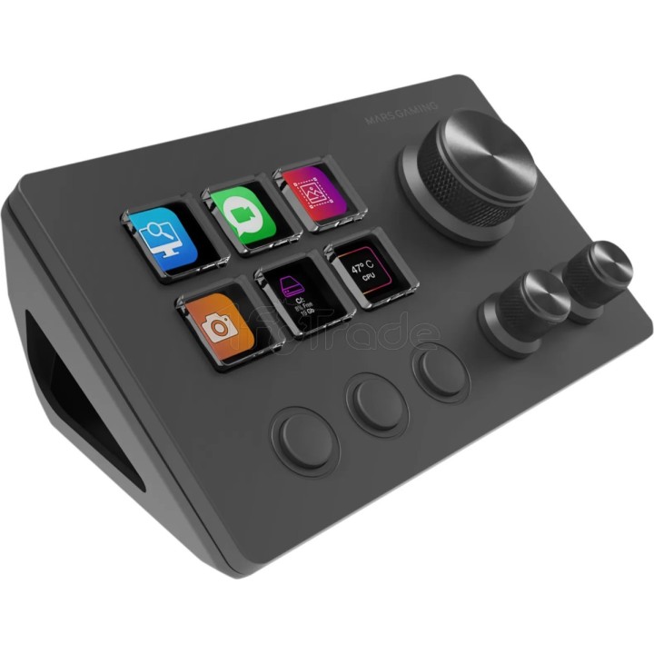 Console de streaming Mars Gaming MSD-Two (Noir) | Ordiland
