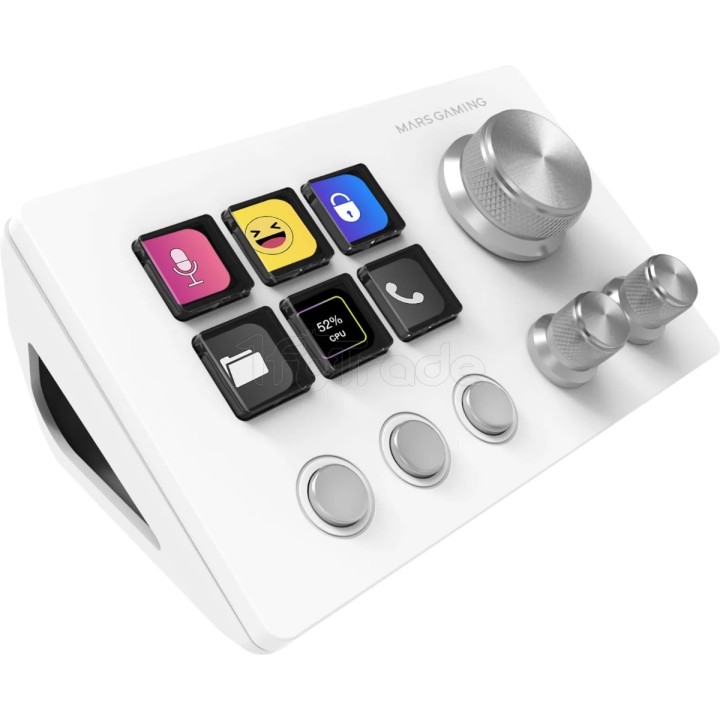 Console de streaming Mars Gaming MSD-Two (Blanc) | Ordiland
