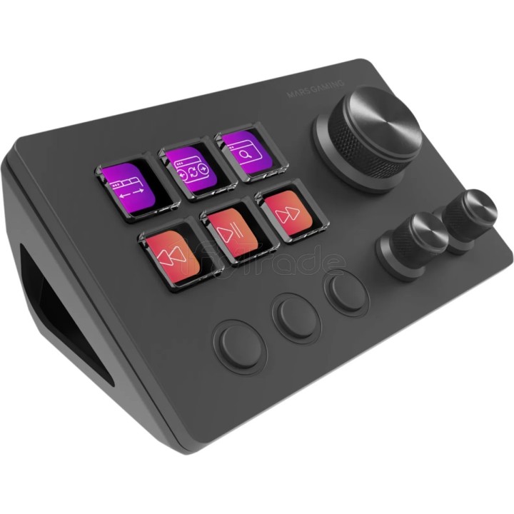 Console de streaming Mars Gaming MSD-Two (Noir) | Ordiland