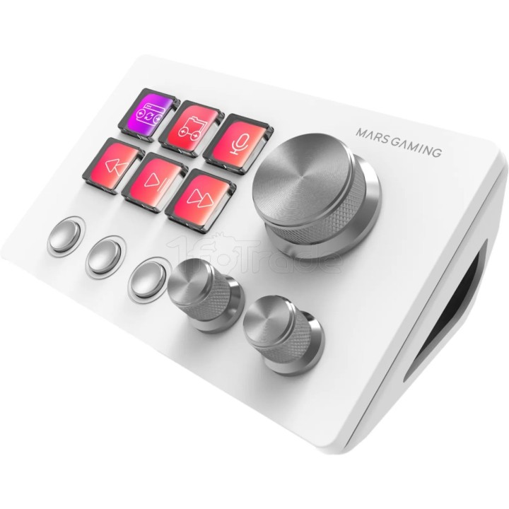 Console de streaming Mars Gaming MSD-Two (Blanc) | Ordiland