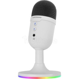 Microphone Mars Gaming MMIC-CX RGB (Blanc) | Ordiland
