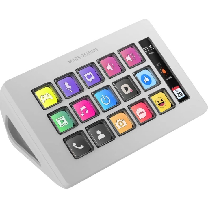 Console de streaming Mars Gaming Stream Deck Slim | Ordiland