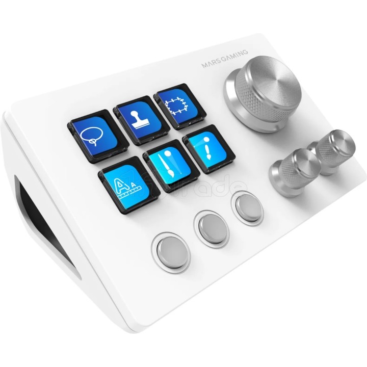 Console de streaming Mars Gaming MSD-Two (Blanc) | Ordiland