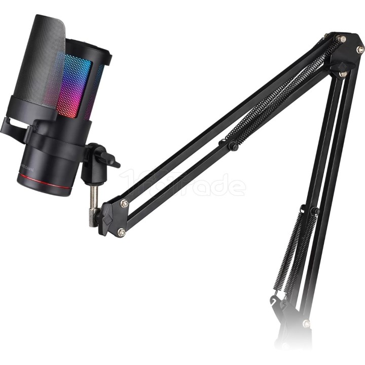 Microphone Mars Gaming MMIC-SC RGB avec bras de | Ordiland