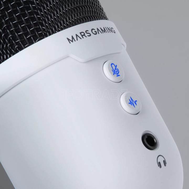Microphone Mars Gaming MMIC-CX RGB (Blanc) | Ordiland