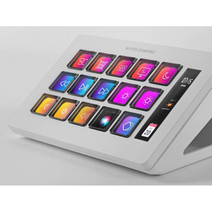 Console de streaming Mars Gaming Stream Deck Slim | Ordiland